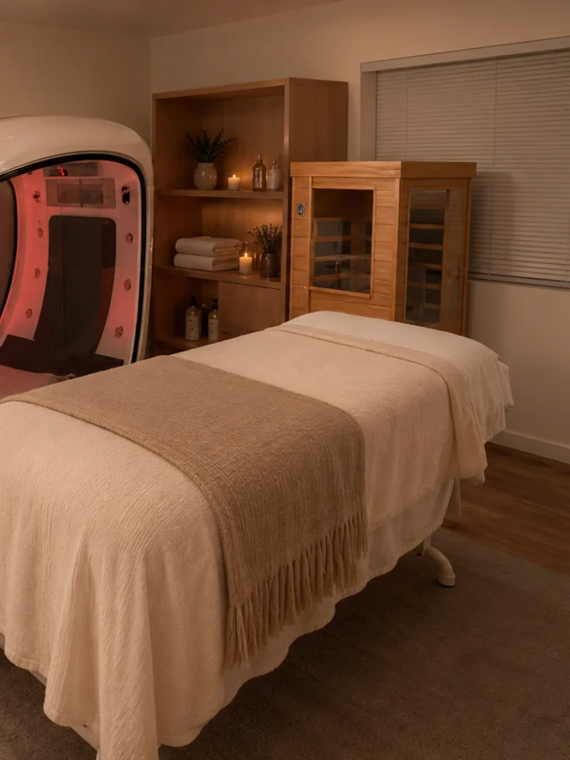 A treatment room prepared for an appointment that will not arrive